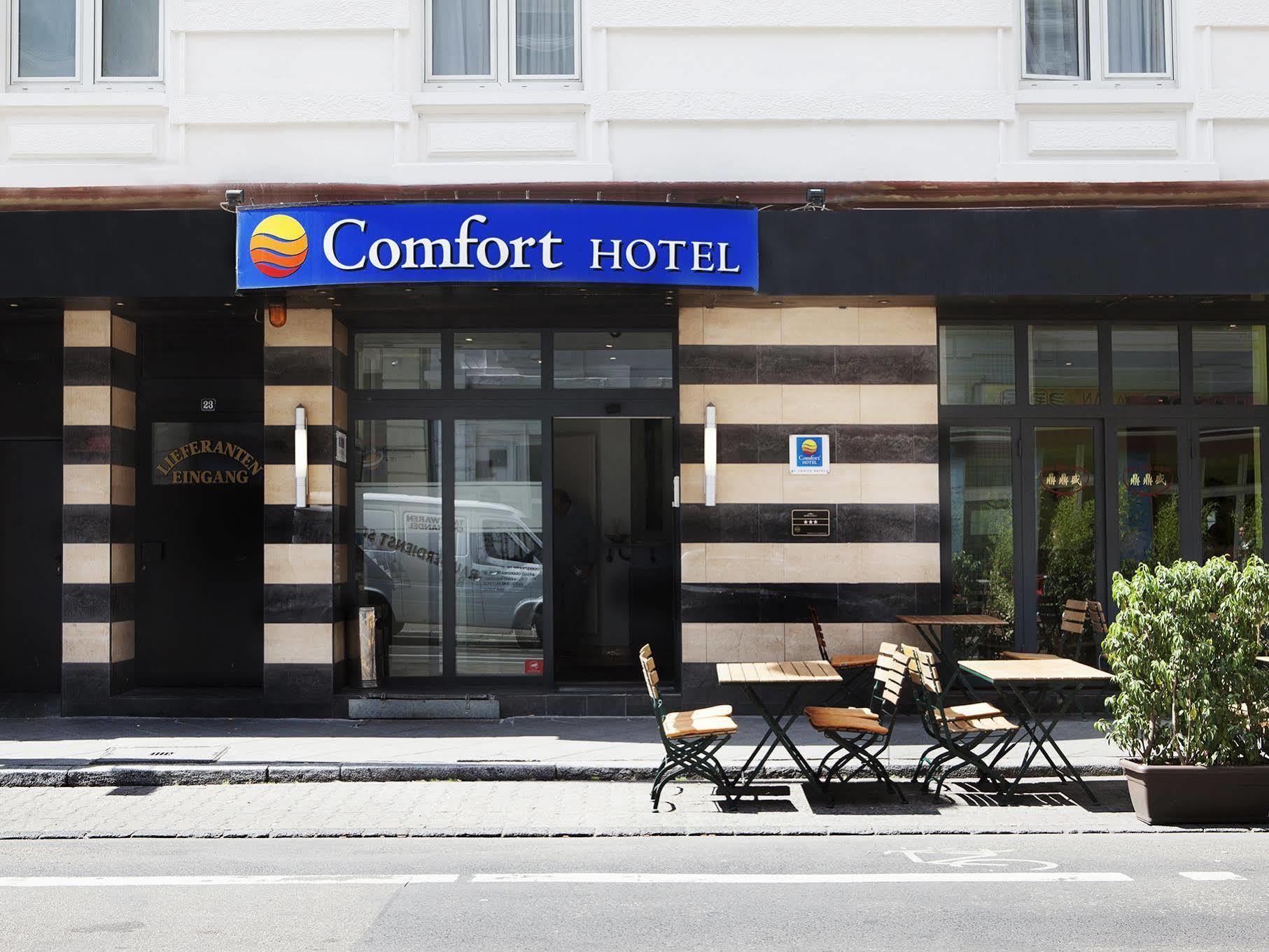 Comfort Hotel Frankfurt Central Station Francoforte sul Meno Esterno foto